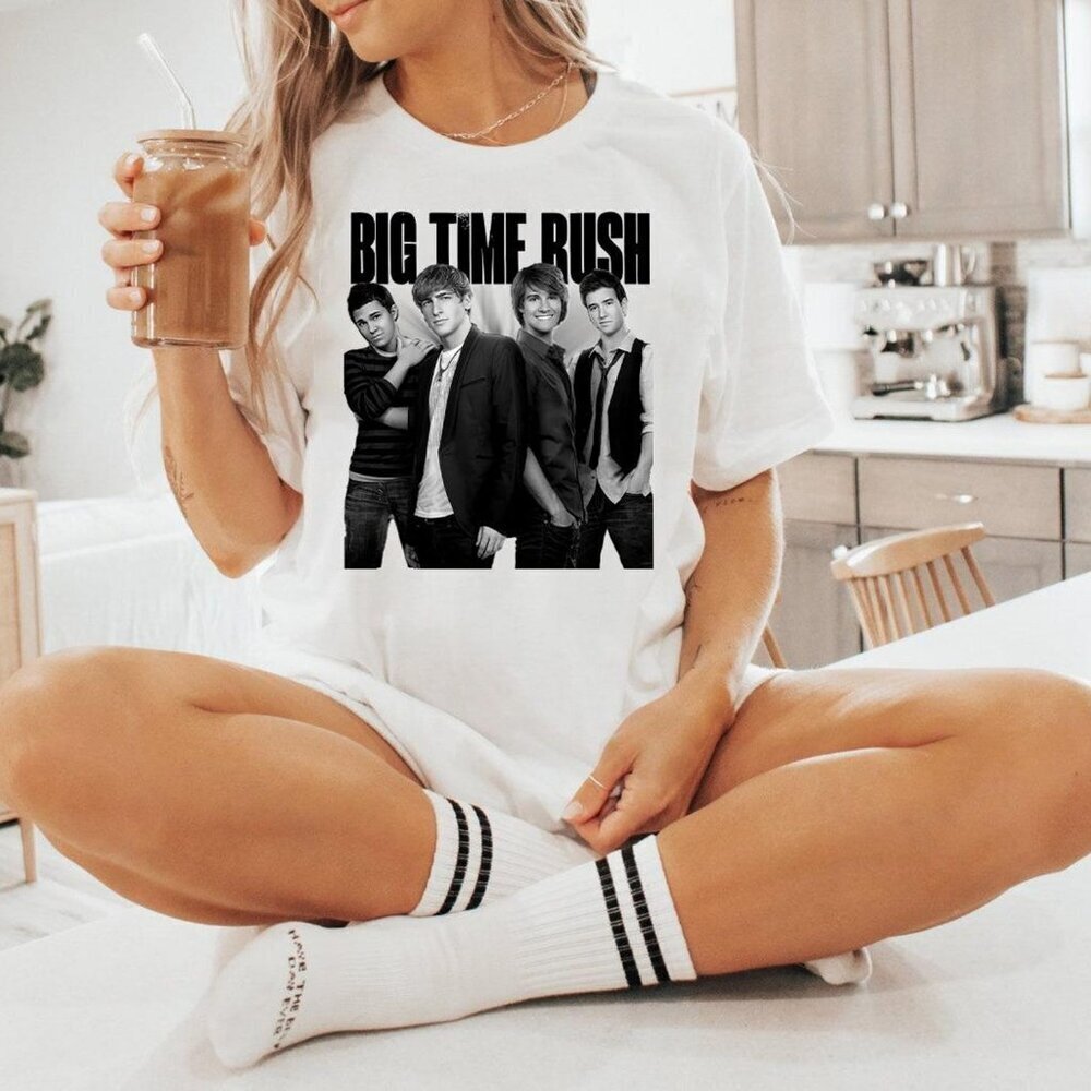 Big Time Rush Shirt  Worldwide Tour 2025 Concert Unisex Fan Tee .